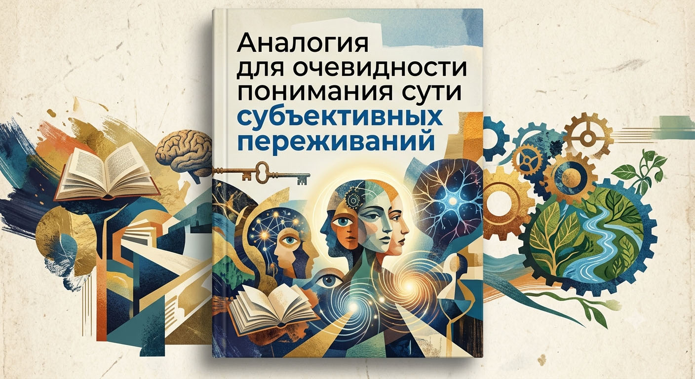 Аналогия для очевидности понимания сути субъективных переживаний