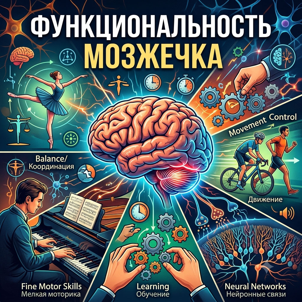 Функциональность мозжечка