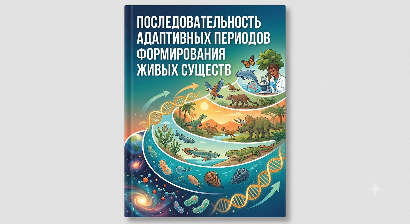 Последовательность адаптивных периодов формирования живых существ