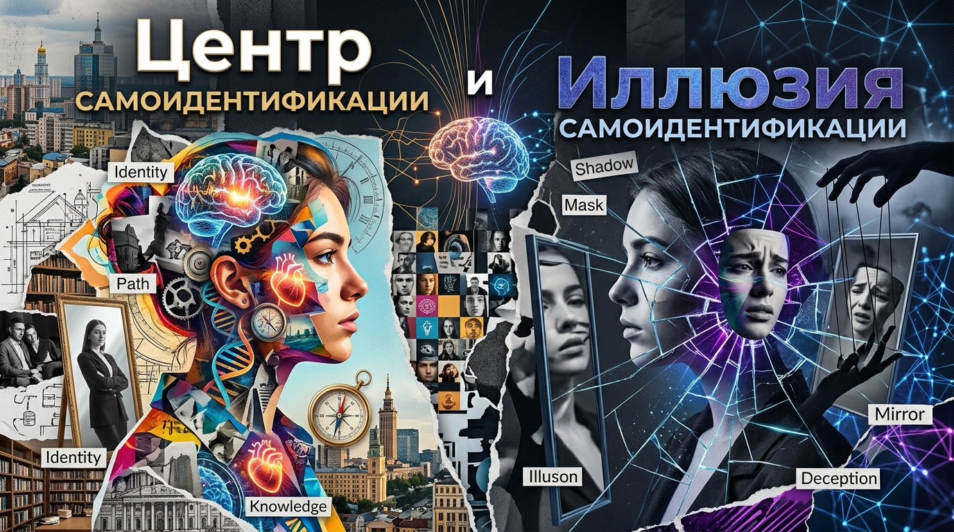 Центр самоидентификации и Иллюзия самоидентификации