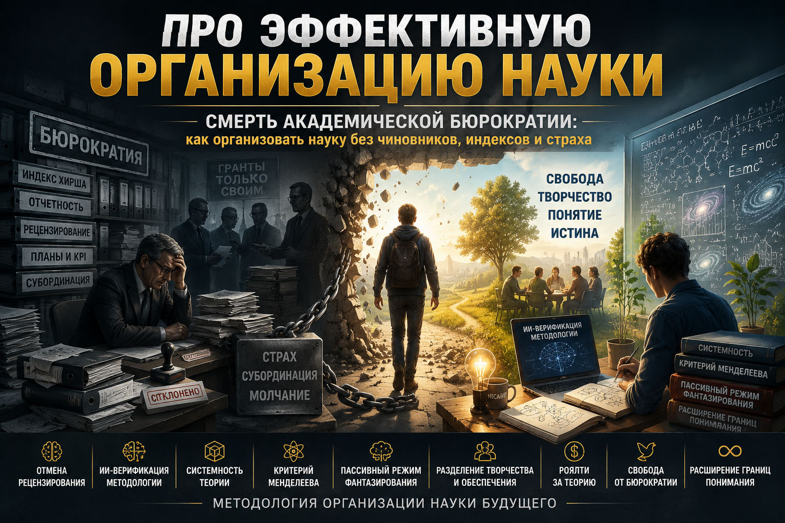 Про эффективную организацию науки