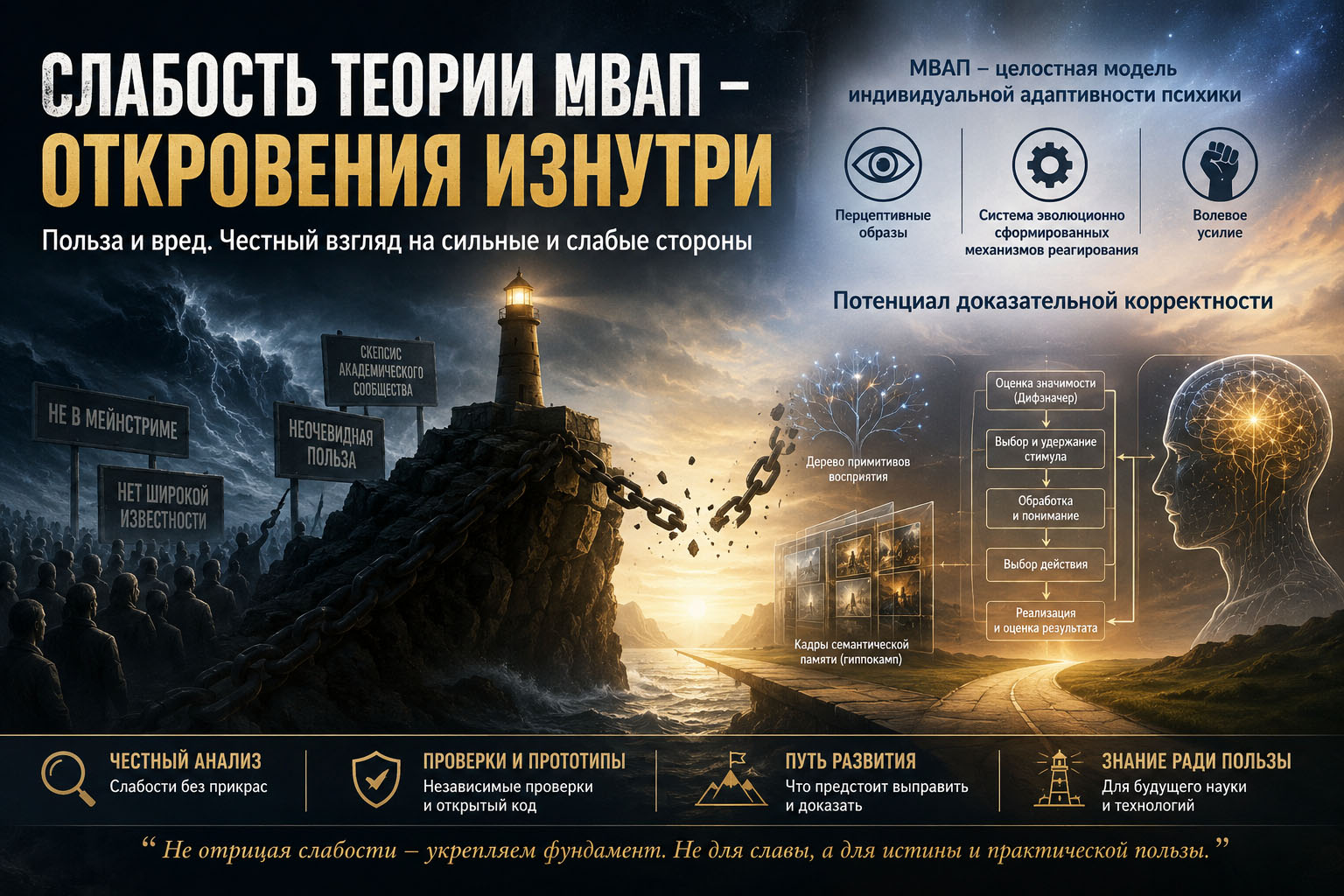 Слабость теории МВАП – откровения изнутри