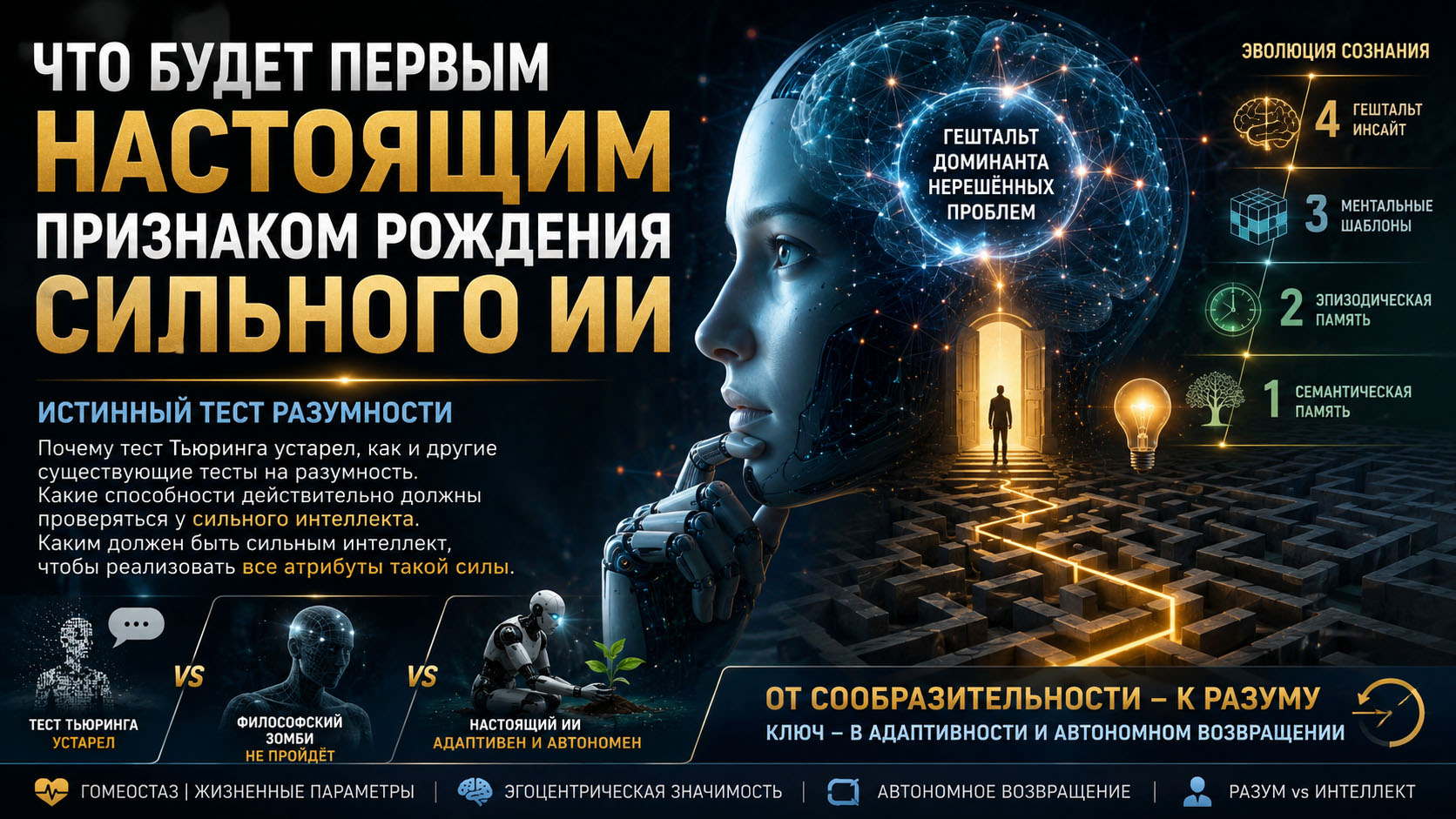 Что будет первым настоящим признаком рождения сильного ИИ