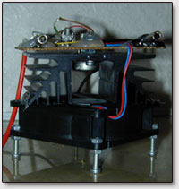 Принудительное охлаждение транзистора