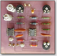 Схема кирлиан-прибора по варианту 4 в собранном виде