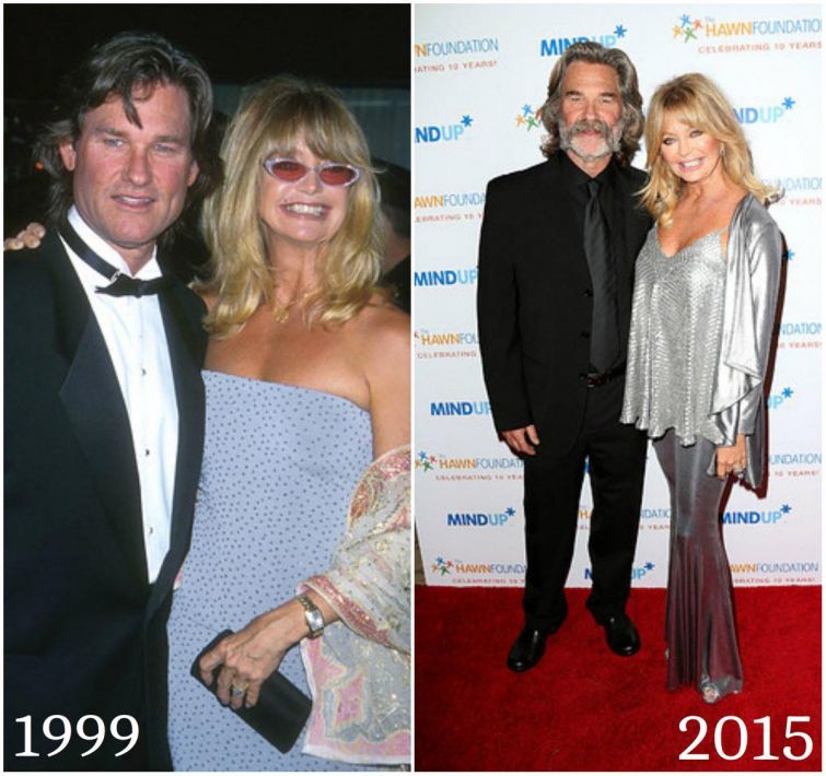 Курт Рассел и Голди Хоун, в браке с 1983 года любовь, отношения