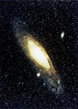 Туманность Андромеды (изображение с сайта www.sciam.ru)