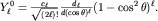 $Y_ell^0=frac{c_ell}{sqrt{(2ell)!}}frac{d_ell}{d(costheta)^ell}(1-cos^2theta)^ell.$