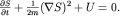 $frac{partial S}{partial t}+frac{1}{2m}(nabla S)^2+U=0.$