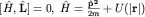 $[hat H,{bfhat L}]=0,; hat H=frac{bf hat p^2}{2m}+U(|{bf r}|)$