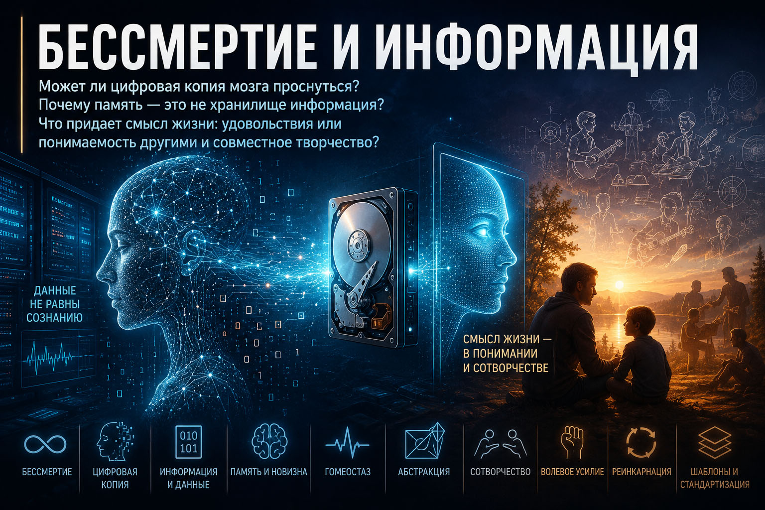 Бессмертие и информация