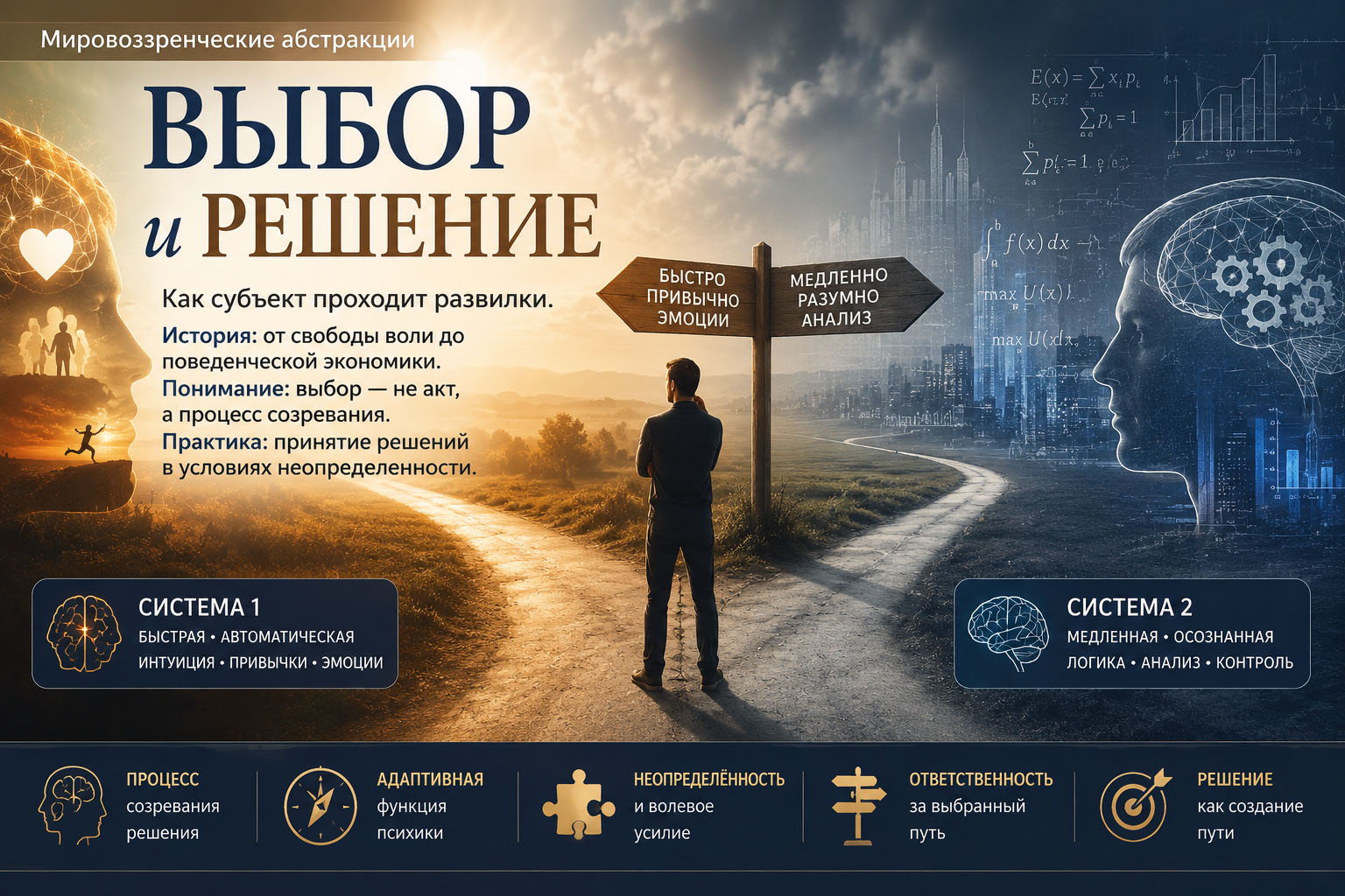 Выбор и решение
