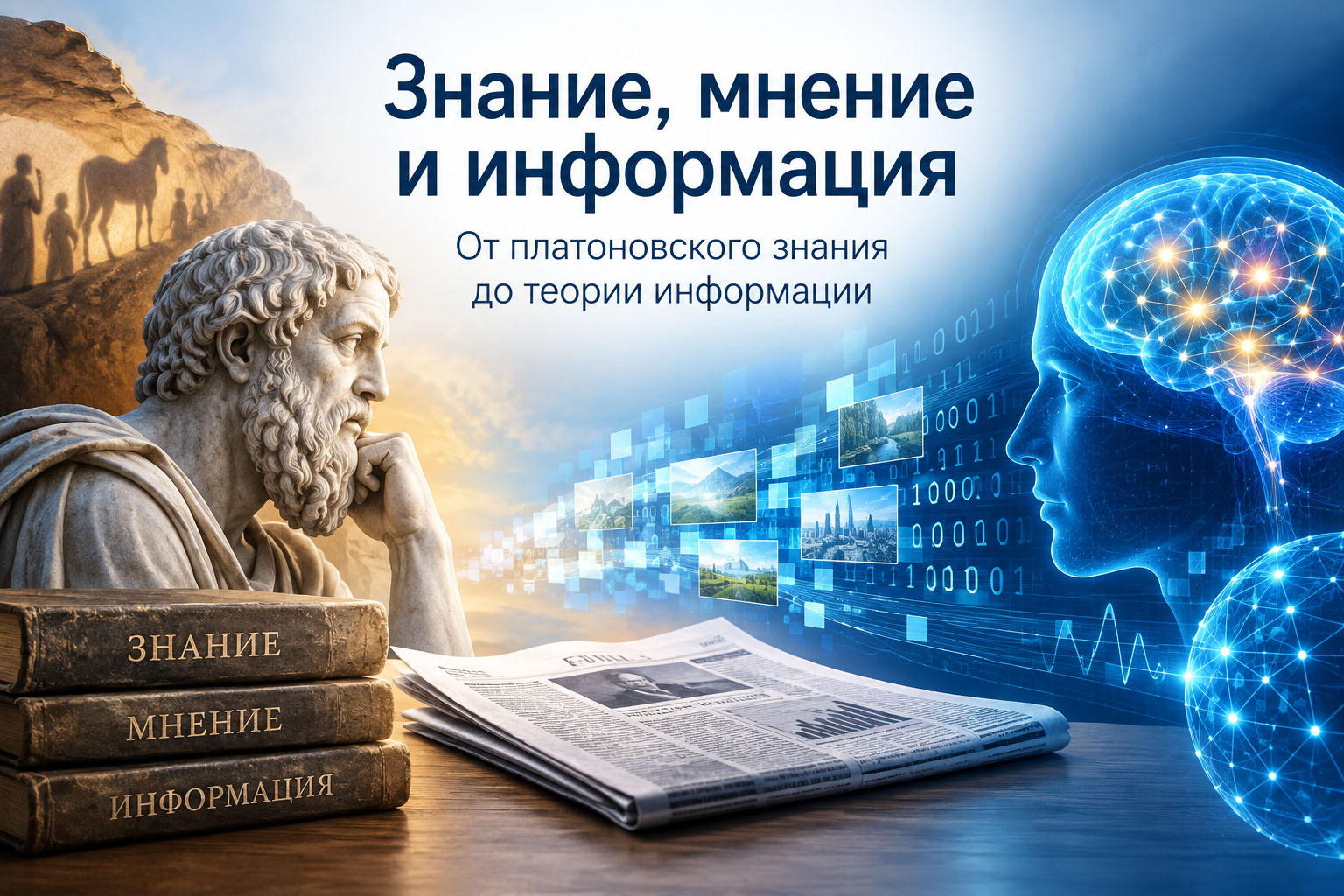 Знание, мнение и информация