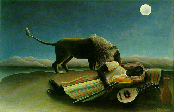 Анри Руссо «Спящий цыган», 1897. Масло, холст. Нью-Йоркский музей современного искусства (изображение с сайта www.ibiblio.org)